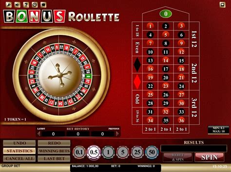 Play Bonus Roulette slot